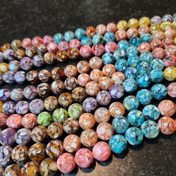 Assorted Mosaic Beads - Picture 4 of 9